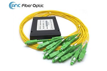 Divisor del PLC de la fibra óptica del alto rendimiento, divisor óptico del alambre de 2.0m m SCAPC