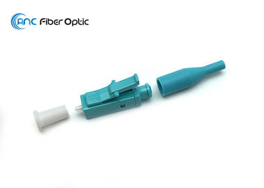 Conectores del cordón de remiendo de la fibra del LC 0.9m m unimodales/RoHS con varios modos de funcionamiento obediente