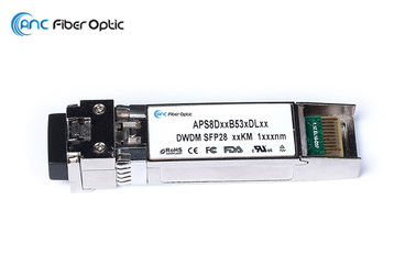 transmisor-receptor Ch21-Ch60 SMF el 10KM de la fibra óptica de 25G DWDM SFP28 multi - tarifa apoyada