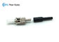 Aleación con varios modos de funcionamiento/unimodal del conector del cordón de remiendo de la fibra del ST del cinc para el cable de 0.9m m