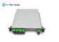 Tipo durable del casete del módulo del divisor 1x4 LGX de la fibra óptica con el conector de SCAPC