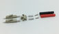Conectores SM sin montar de una pieza milímetro de la fibra óptica del duplex del LC para el cable de 3.0m m