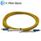 Cordón de remiendo de la fibra óptica del duplex LSZH SM OM2 OM3 OM5 del CS para FTTX