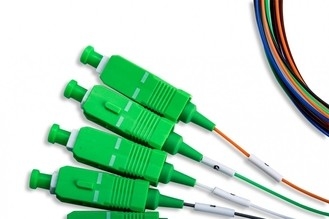 divisor de la fibra óptica del PLC de 1x4 SM tamaño pequeño con el conector del SC APC