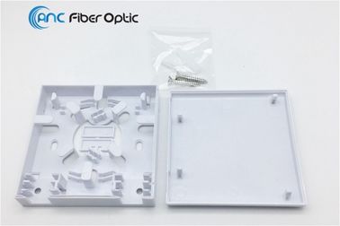 La terminación de la fibra óptica de la base de FTTx 2 encajona los adaptadores del SC LC del enchufe de pared de la fibra