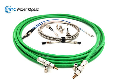 El cordón de remiendo de fibra óptica del poder más elevado modificó NA 0,22 de la base para requisitos particulares de 200um los 400μm los 600μm el 1000μm
