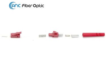 bota Bendable de la fibra de 2.0m m 3.0m m LC de remiendo de los conectores a una cara del cordón tamaño pequeño