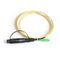 Pérdida de inserción del cable 0.30dB del simplex 3.0-5.0m m del cordón de remiendo de la fibra óptica del SC de Optitap