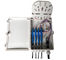 divisor del PLC de la caja 1x8 de la terminación de la fibra óptica de 8core FTTC